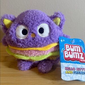 Hello Kitty & Friends Sanrio Food Truck Bum Bumz 4.5" Chococat Burger NEW